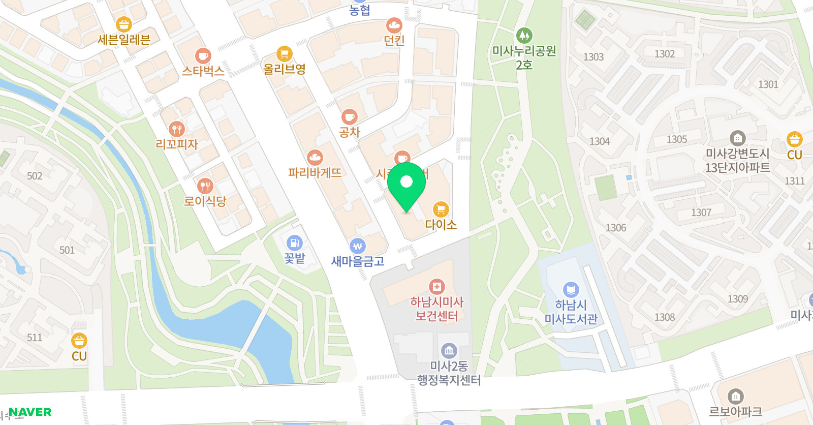 가온 수학 위치