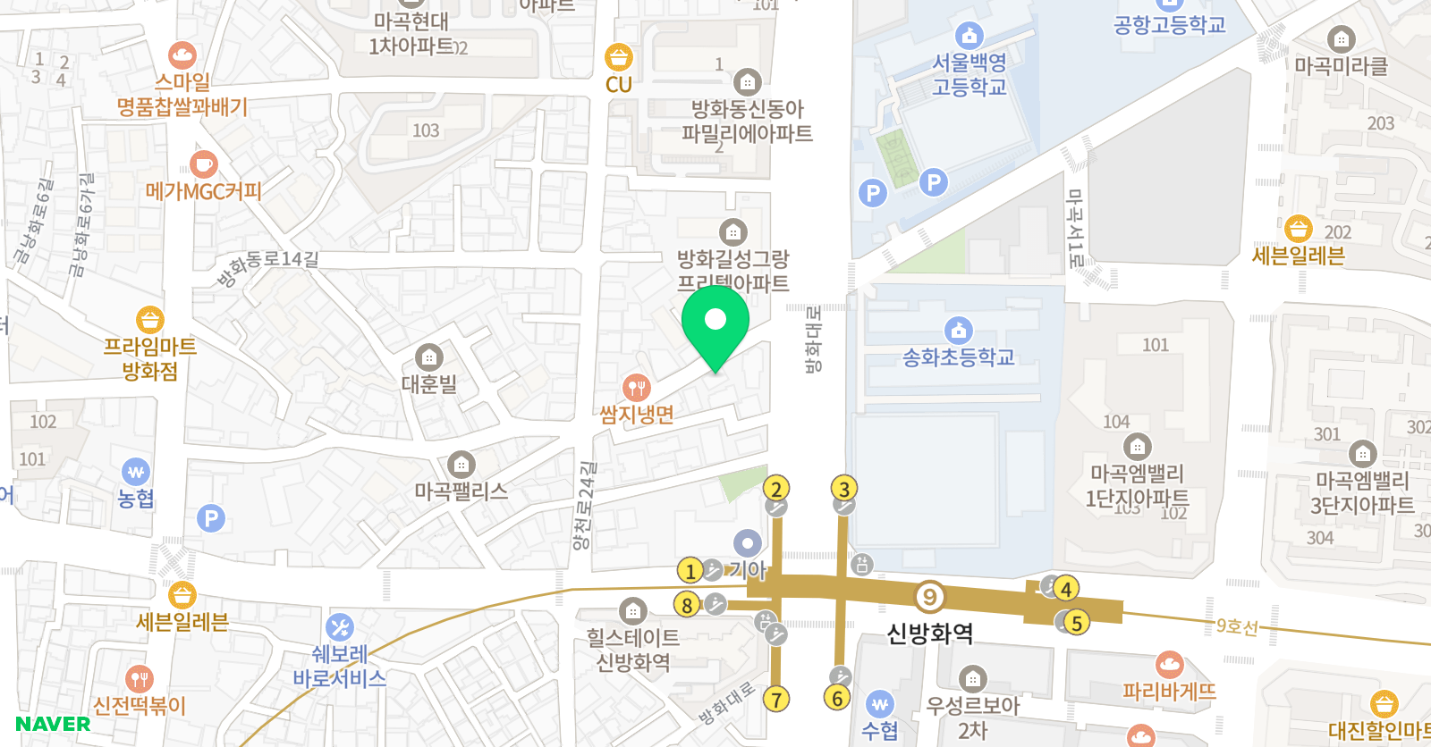 탑에듀 학원 위치