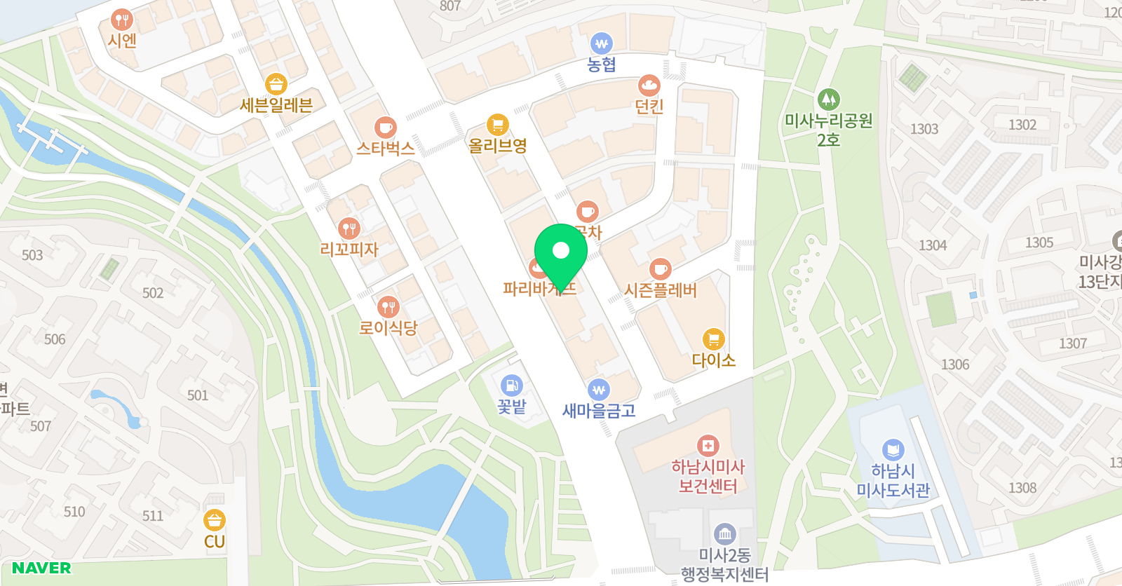 리드인미사멘토0819 학원 위치
