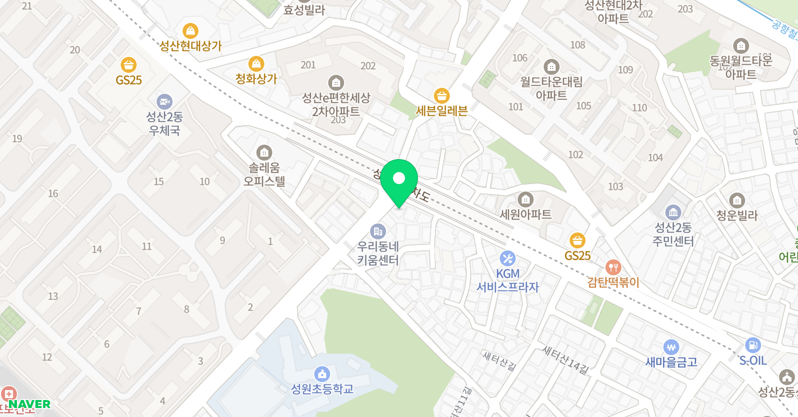 국어의힘 학원 위치