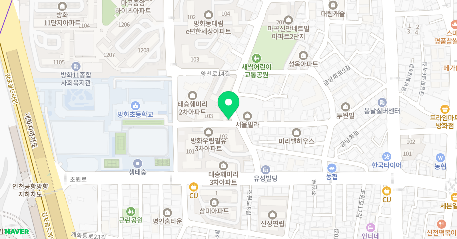 소담스쿨 수학교습소 위치