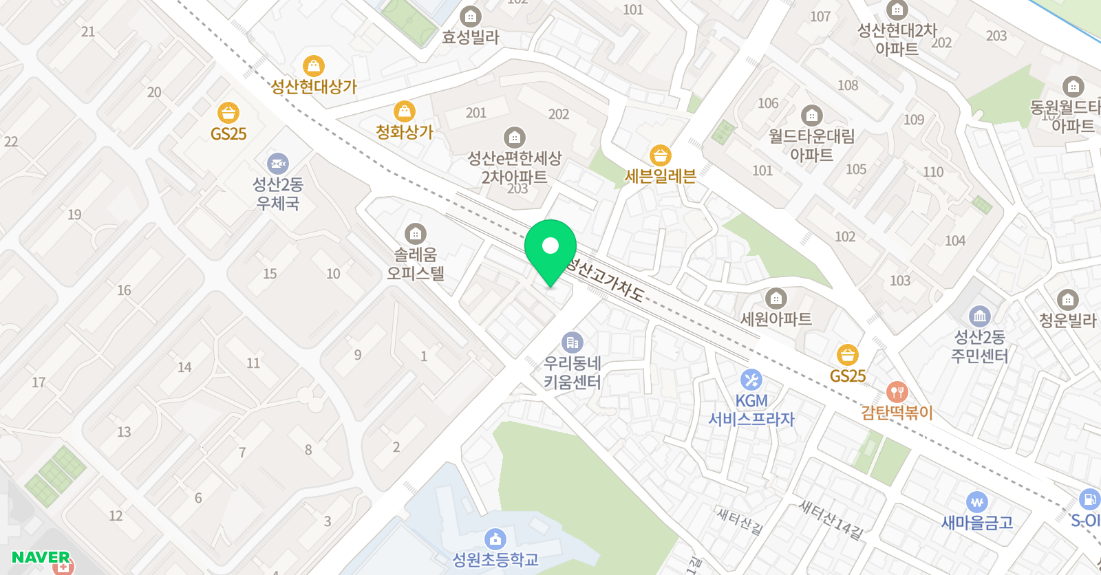 수학날다 수학전문학원 위치