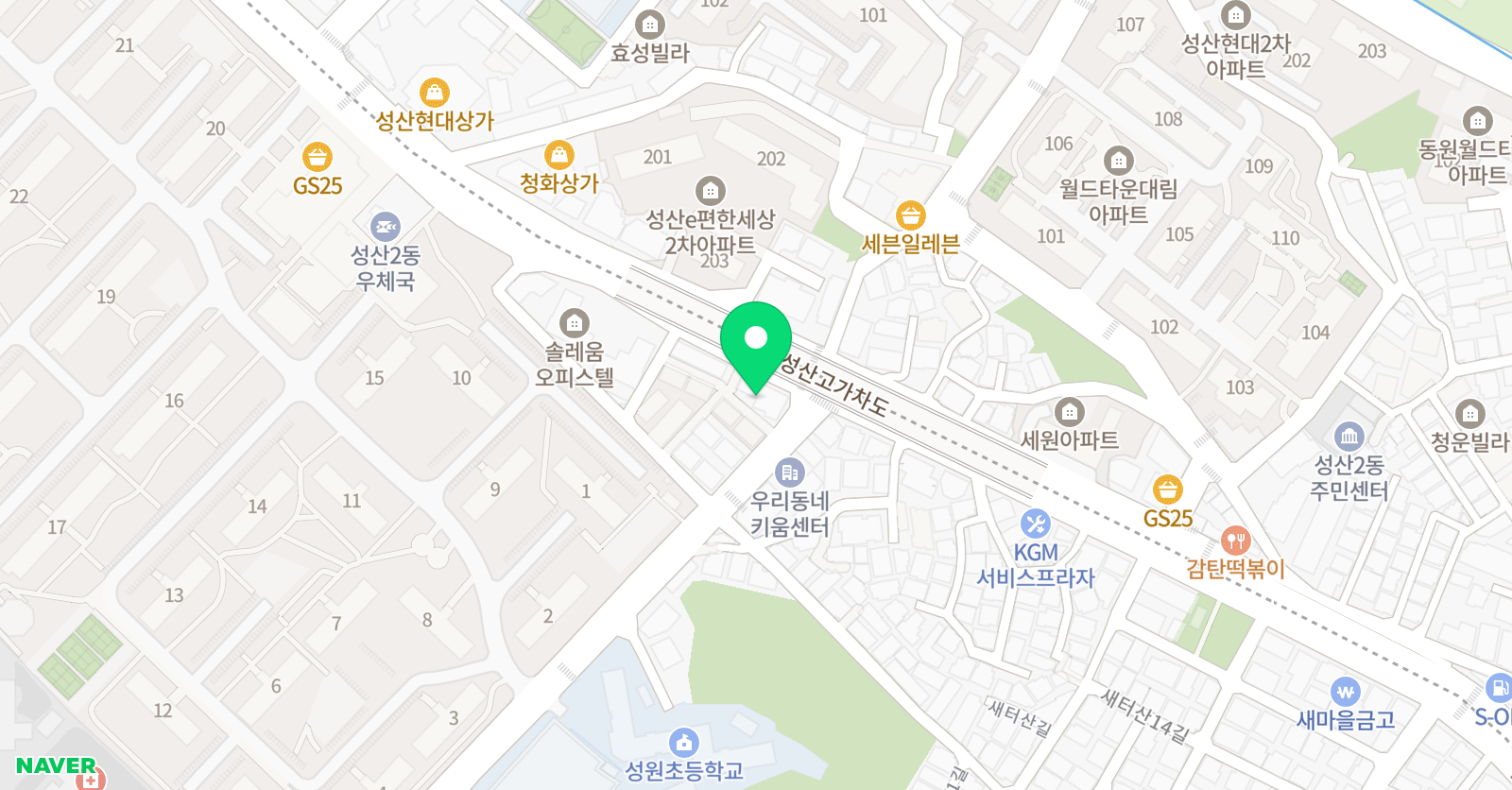 루체테 어학원 마포상암캠퍼스 위치