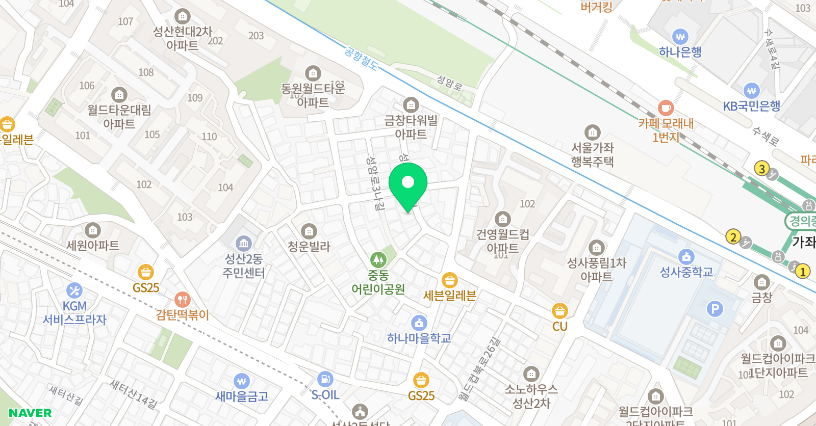 서선생 중국어 위치