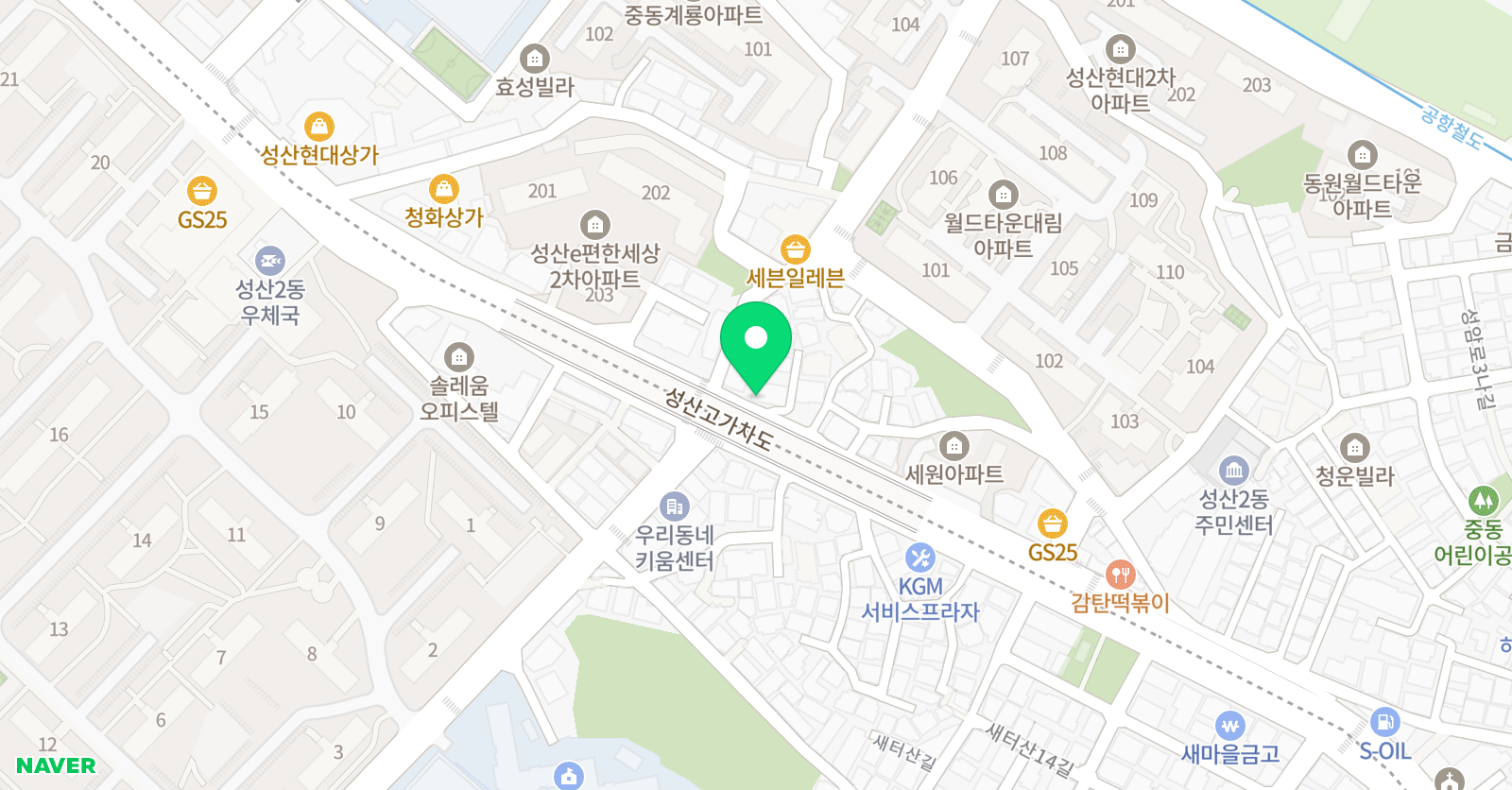 한우리 독서토론논술 성산독서문화원 위치