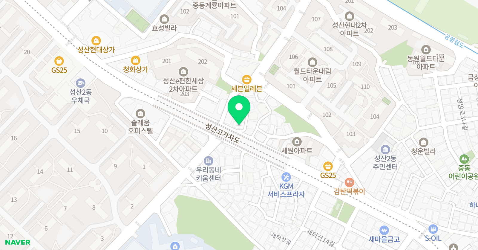 소마사고력수학 마포상암센터 위치