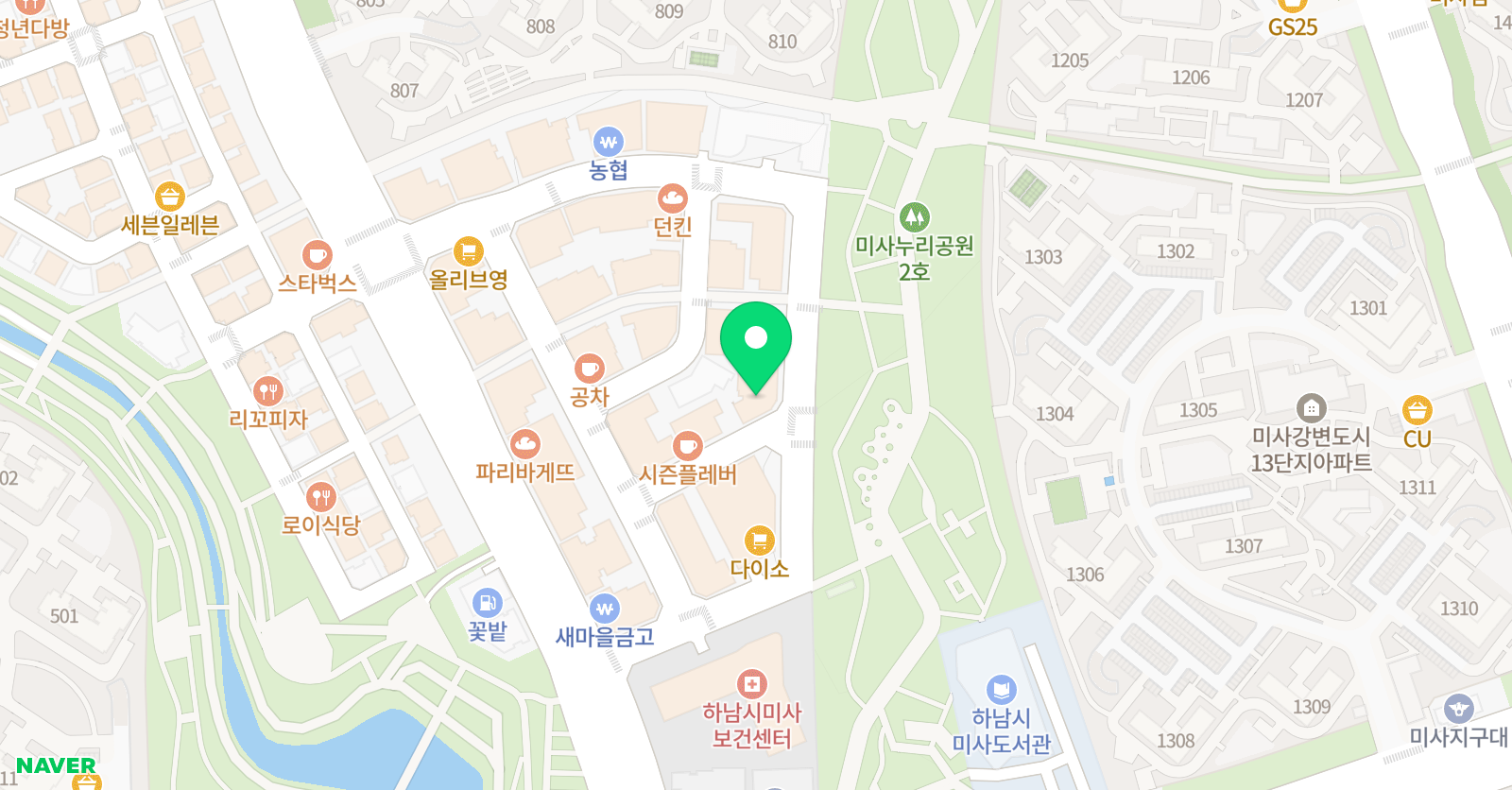 이루다 미술학원 위치