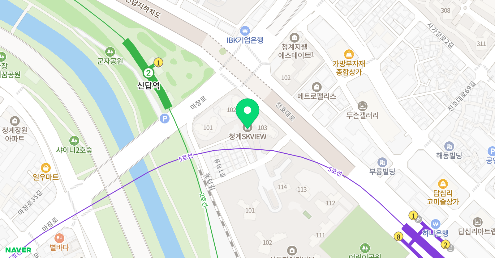 소마사고력수학 성동신답센터 위치