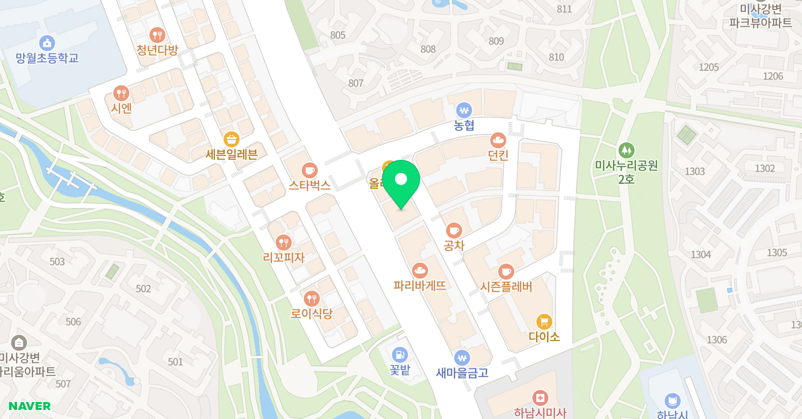 그리다 미술학원 위치