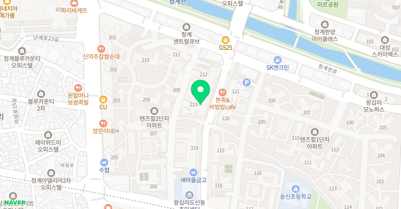 마루 수학교습소 위치