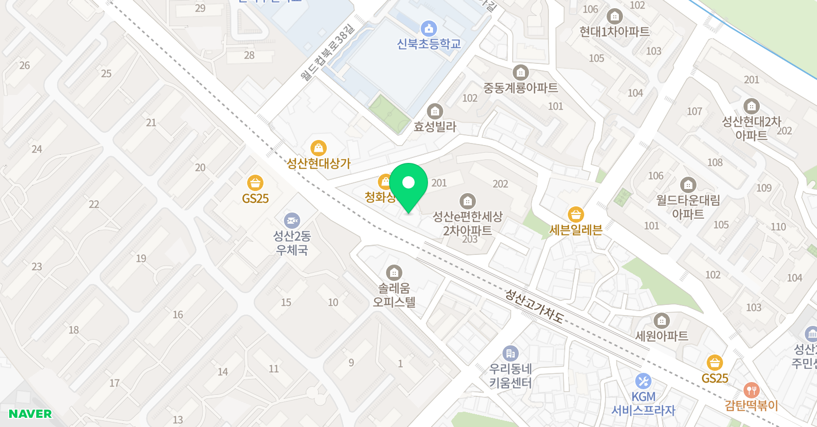 마포피그마리온 수학학원 위치