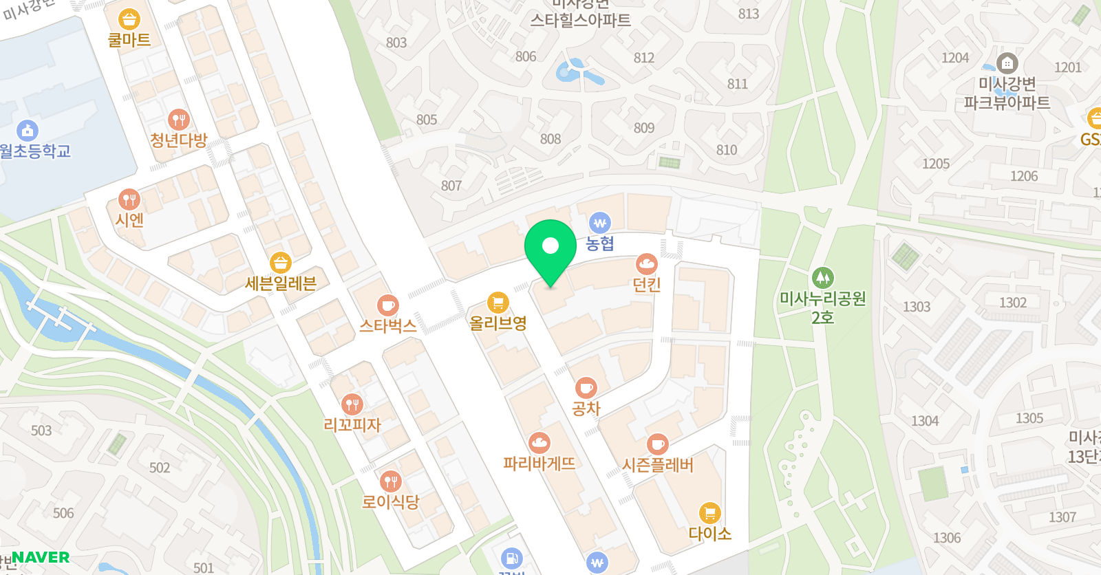 환희 음악학원 위치