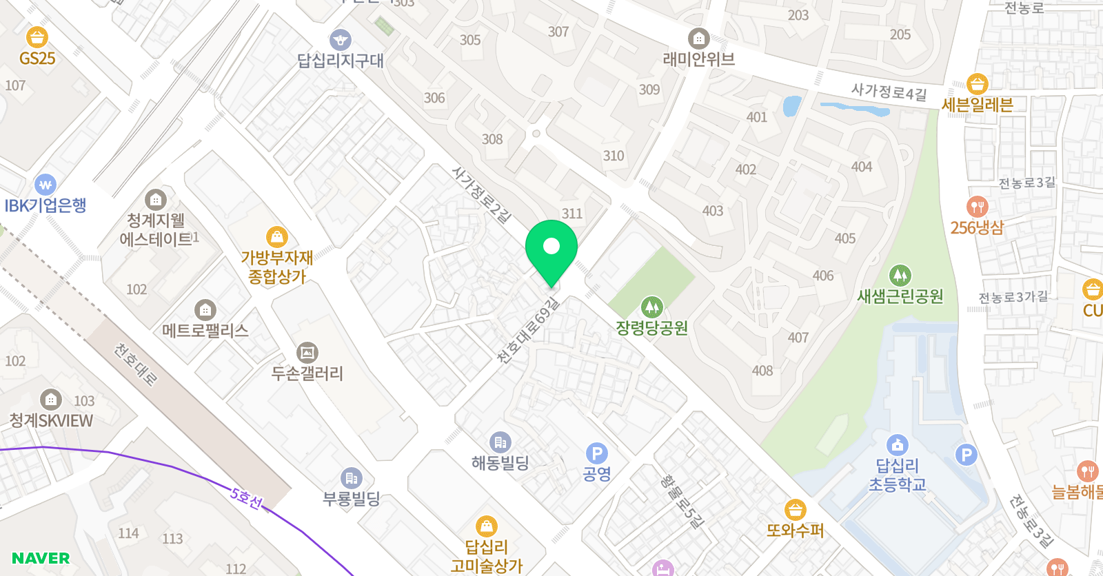 유신 태권도 위치