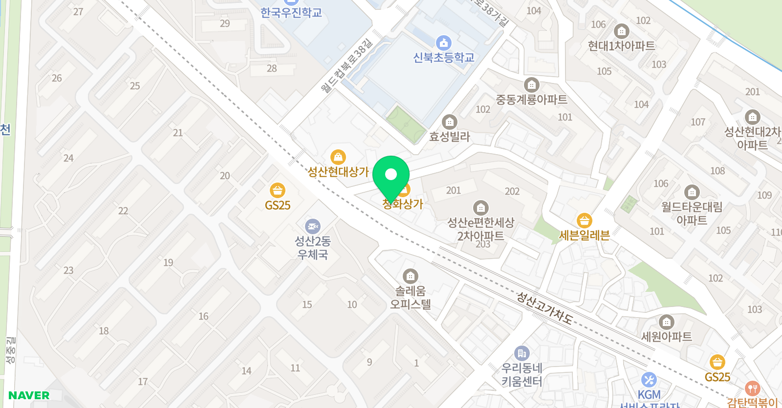 예을 음악학원 위치