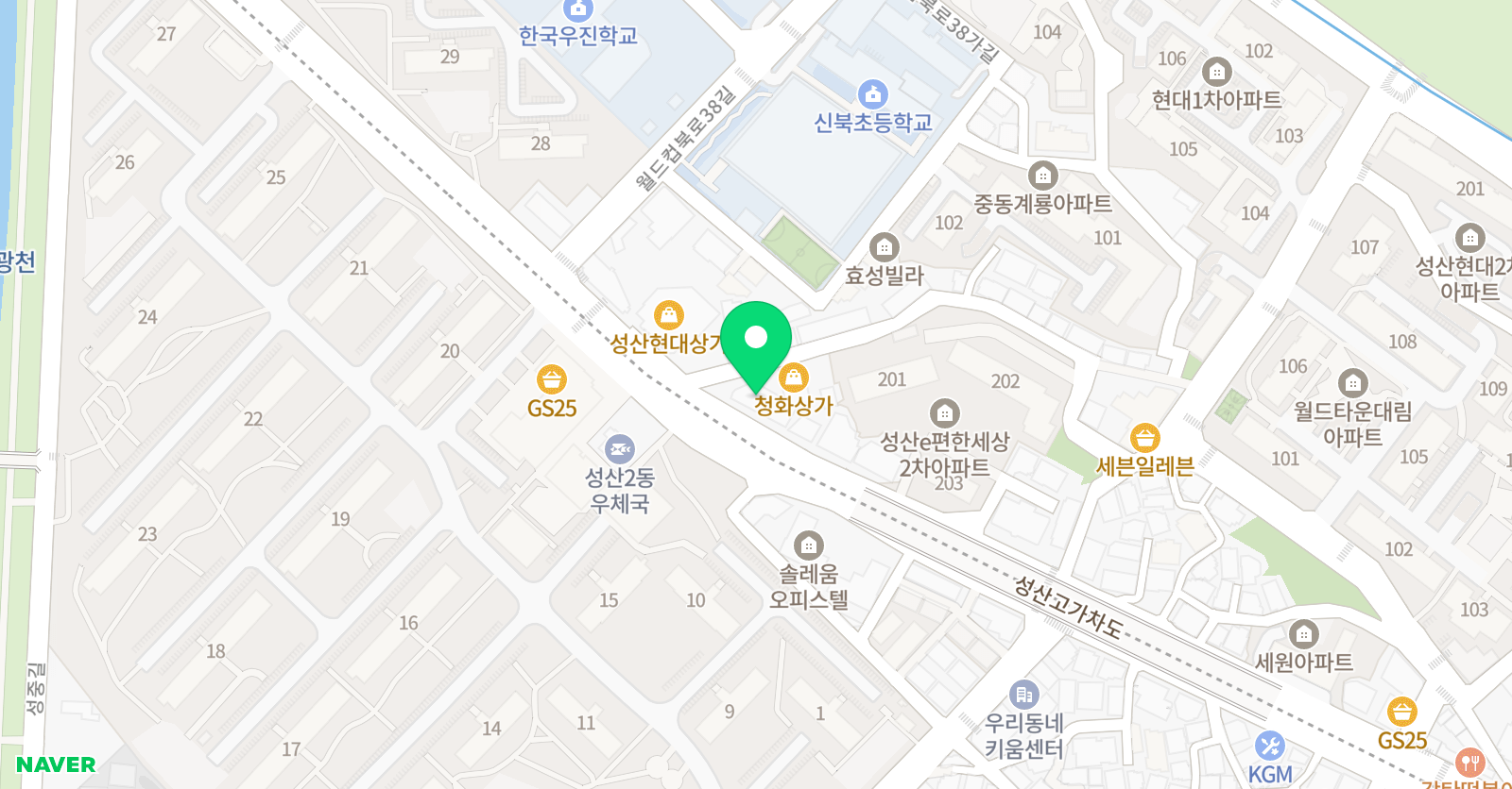 제이엠 영어교습소 위치