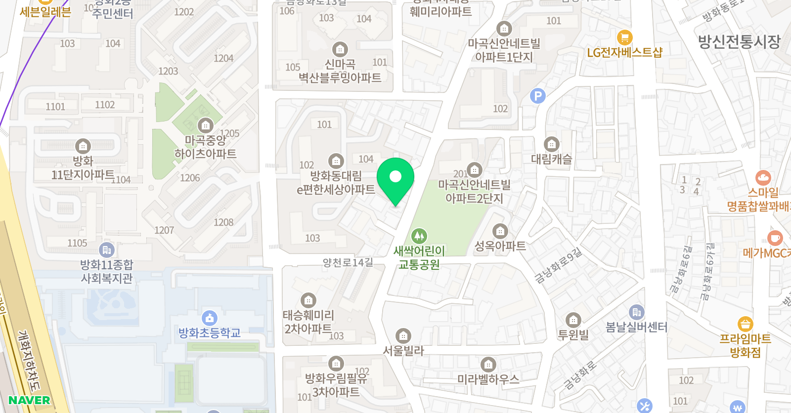 조태영 음악학원 위치