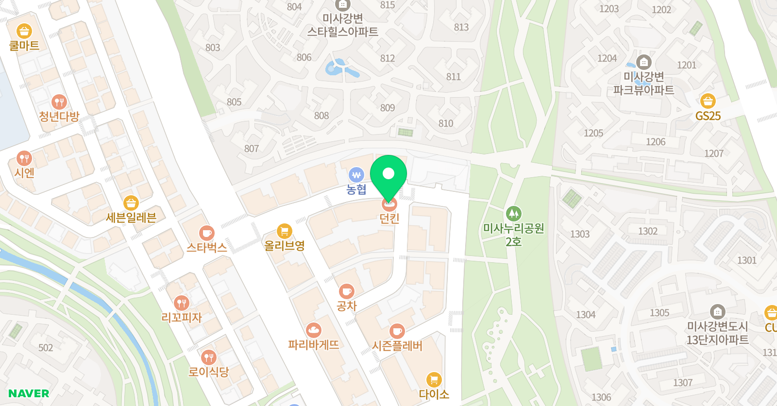 FTC 태권도 호림합기도 미사 위치