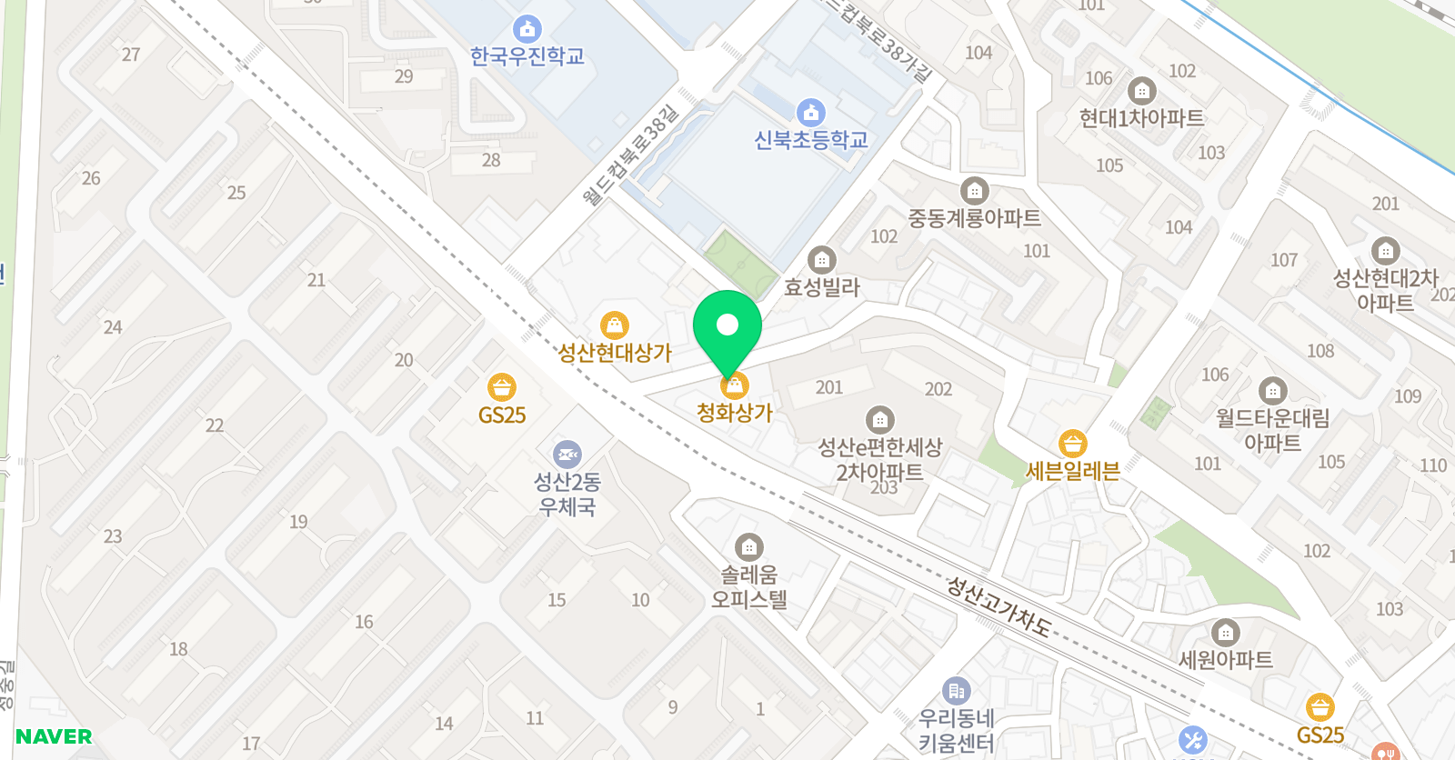 강한수학 교습소 위치