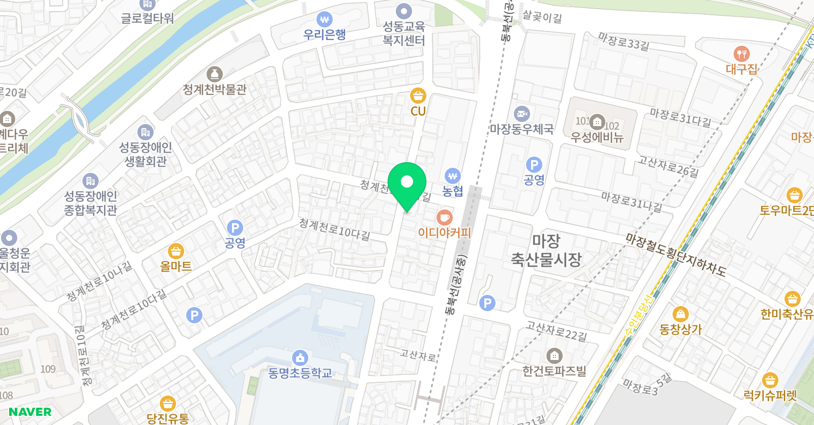 일등 학원 위치