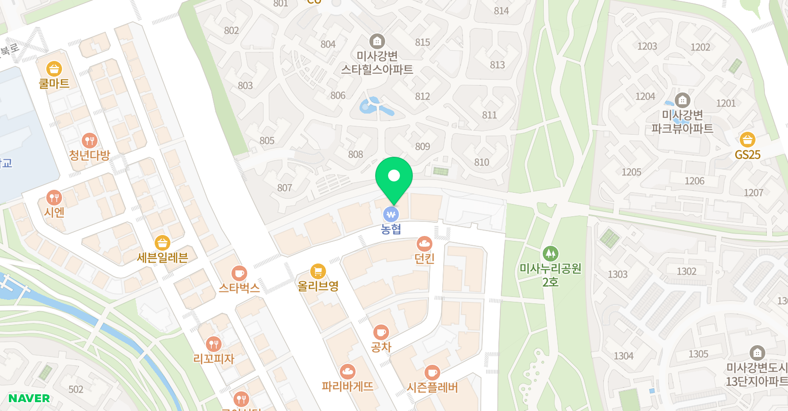 김윤희 수학학원 위치