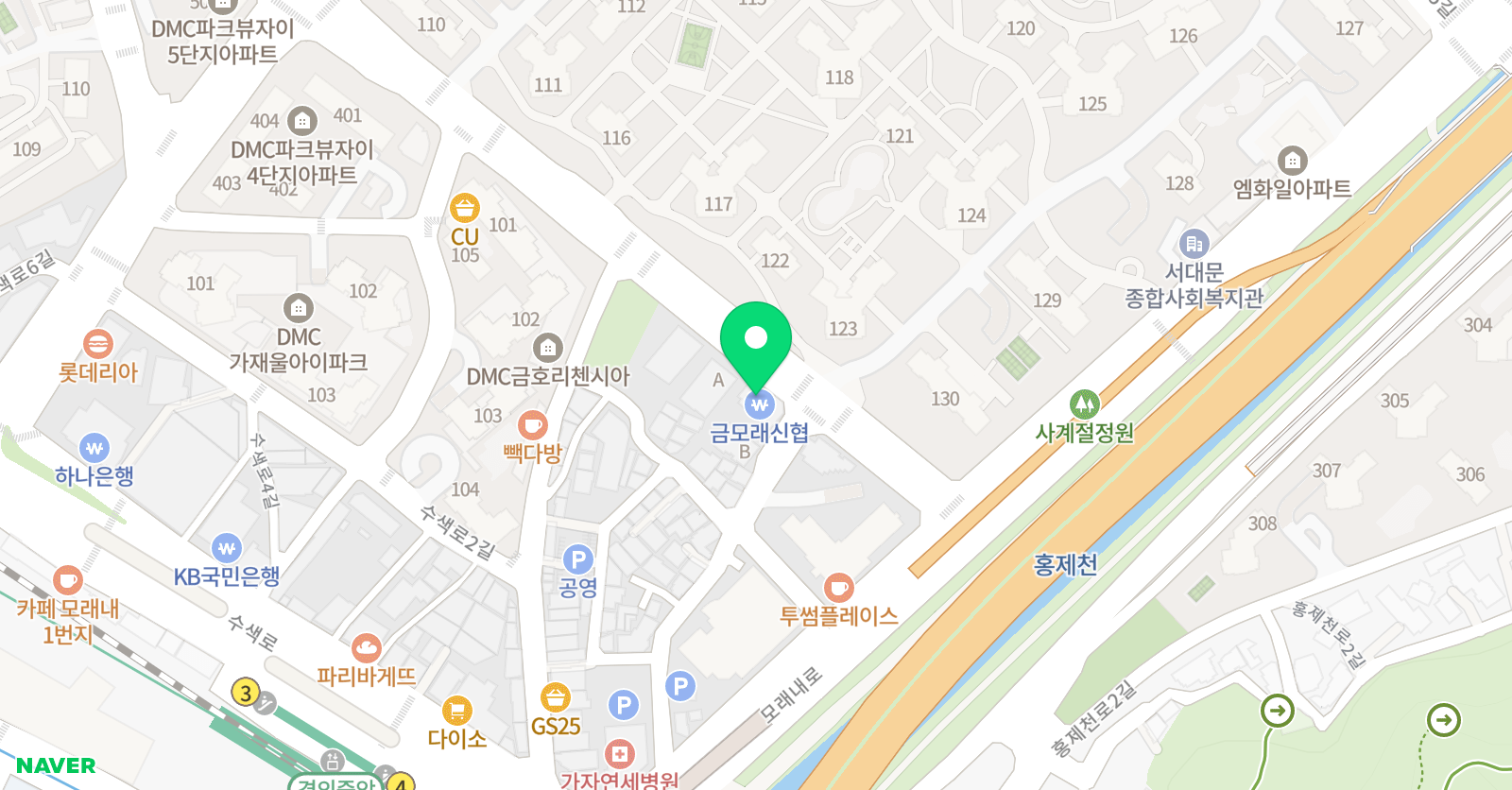 MTA 태권도 서울남가좌점 위치