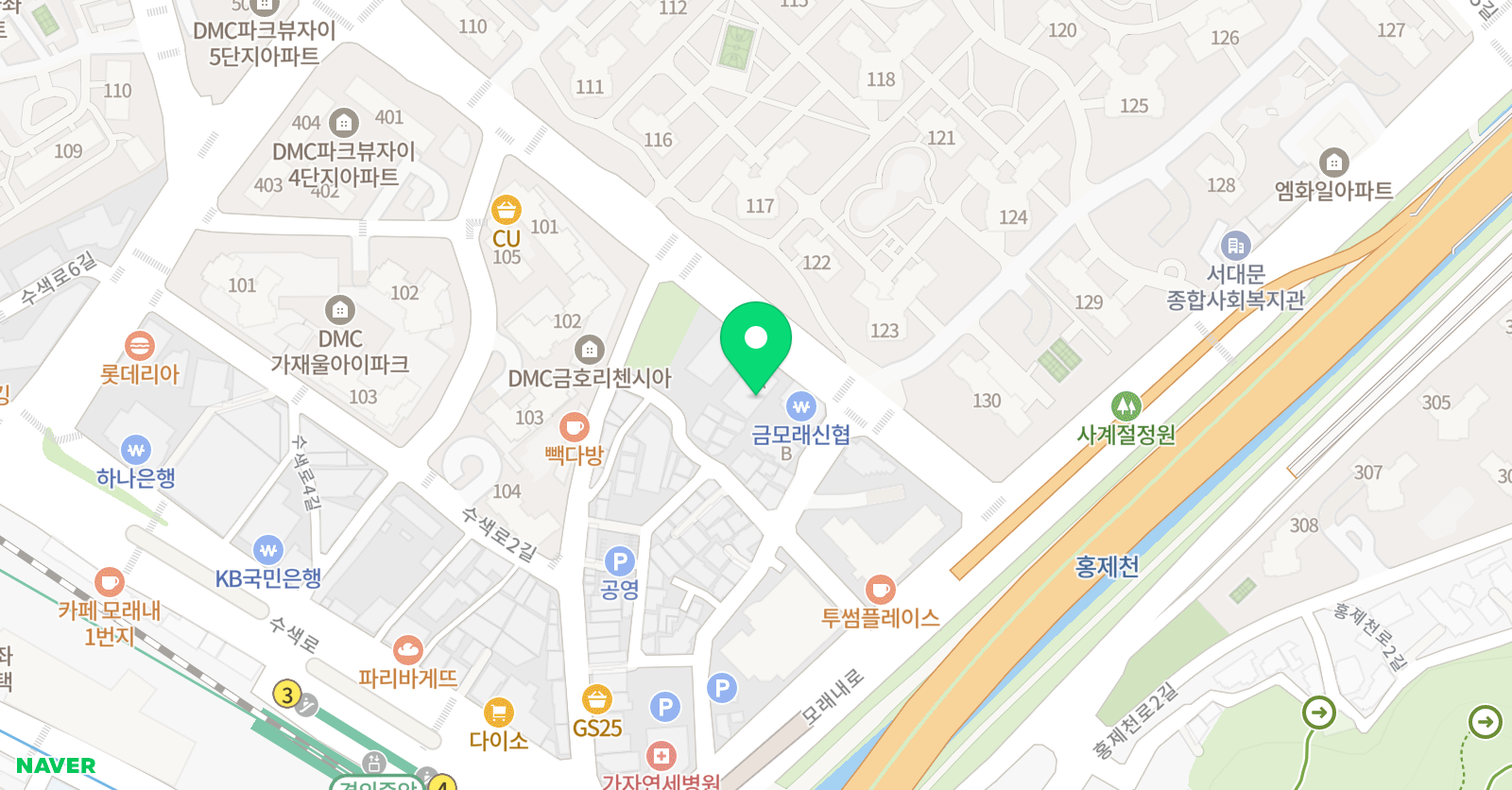명중 수학 특목대입 학원 가좌역점 위치