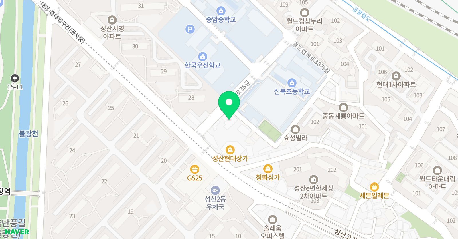 엘핀 미술 위치