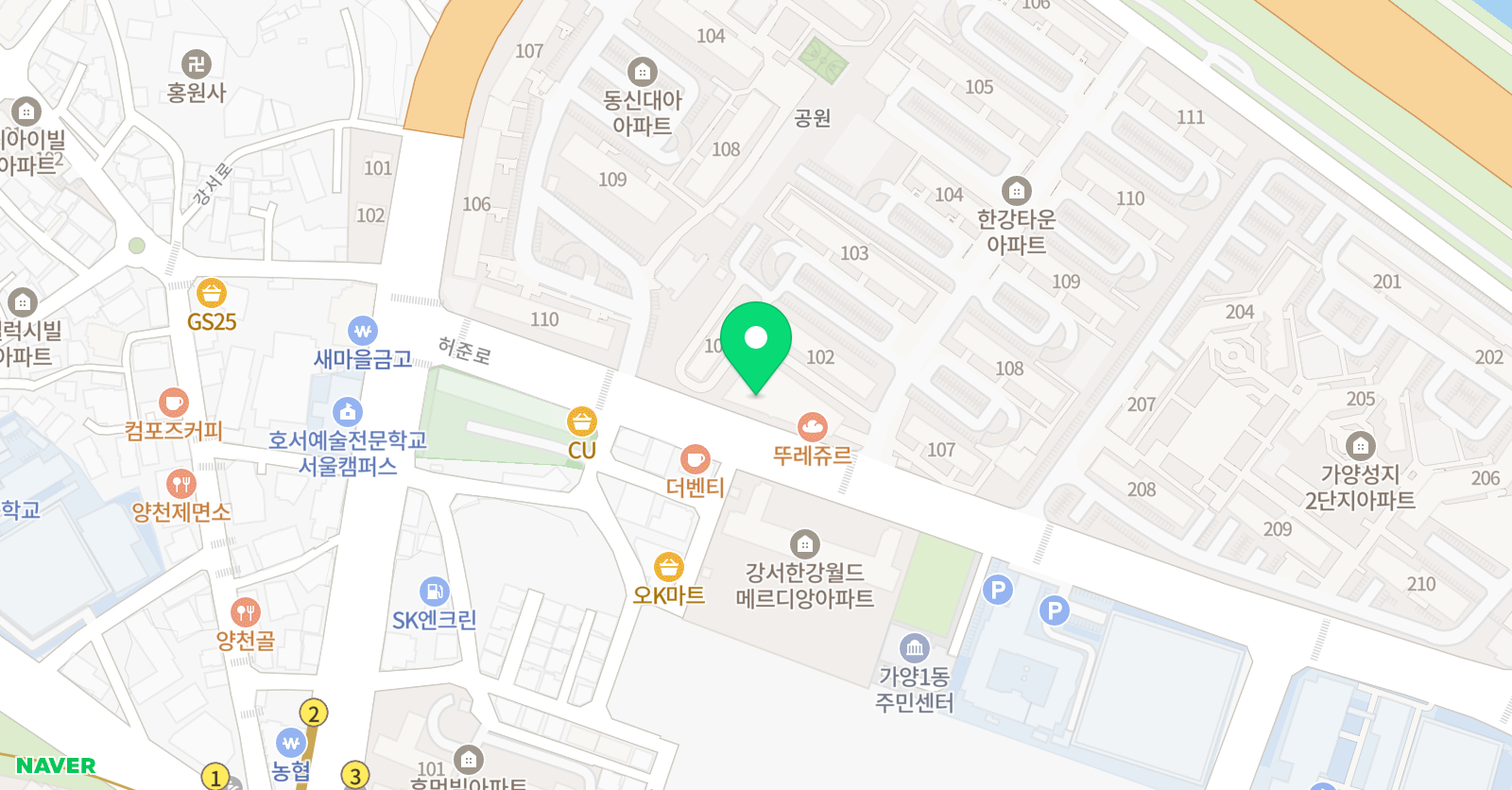 애플 미술학원 위치