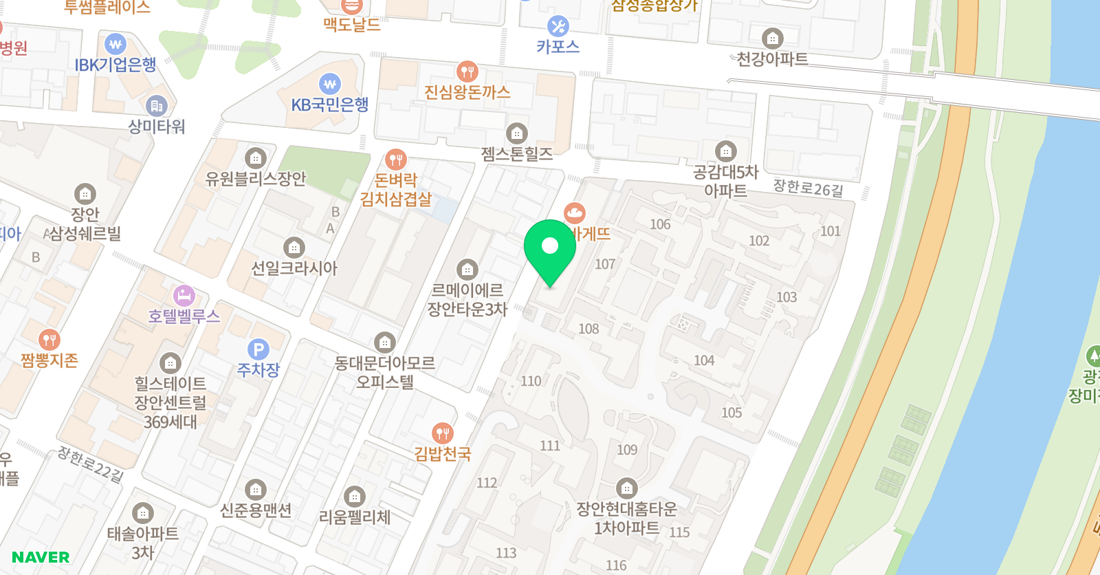 EJ이화 발레학원 위치