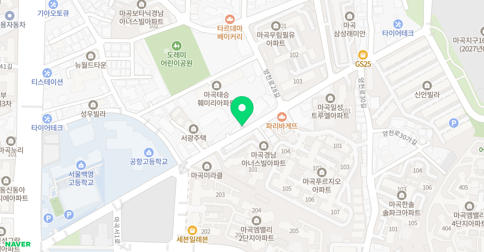 뮤엠 영어 송화캠퍼스 위치