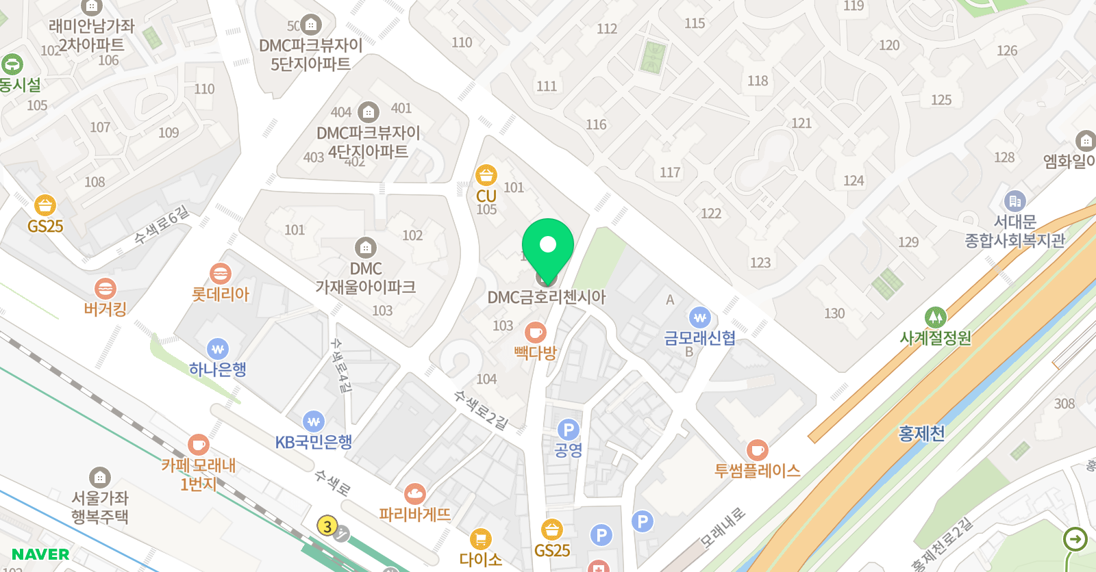 하이 음악학원 위치