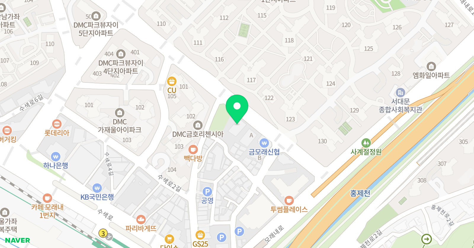 기파랑 문해원 서대문 가재울 학원 위치
