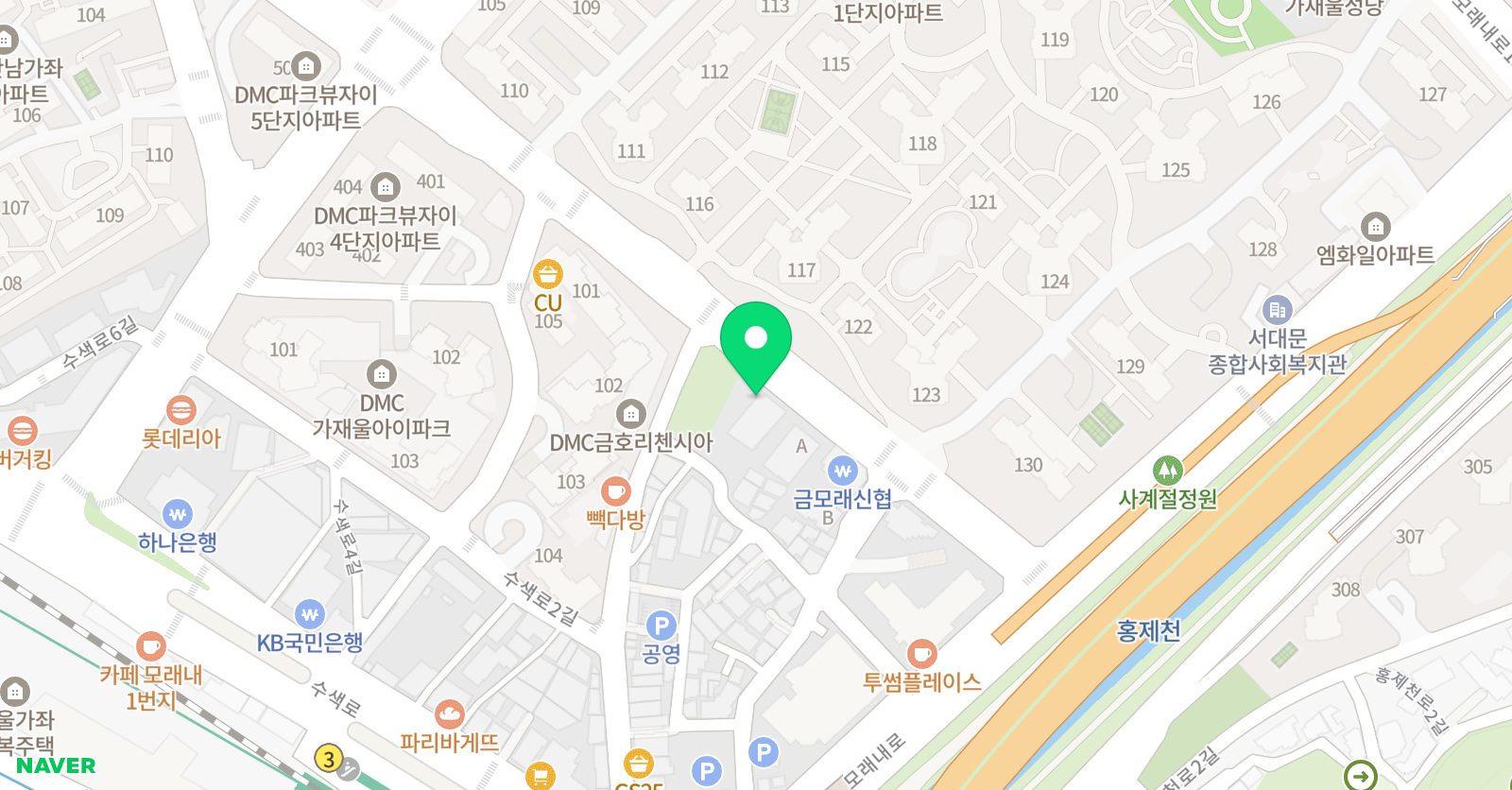 스마트해법 수학학원 위치