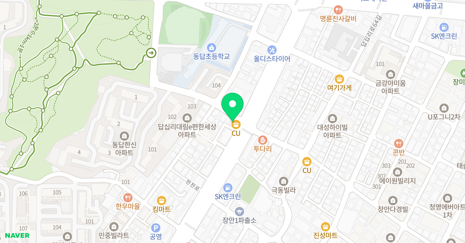 경희대 효 태권도 위치