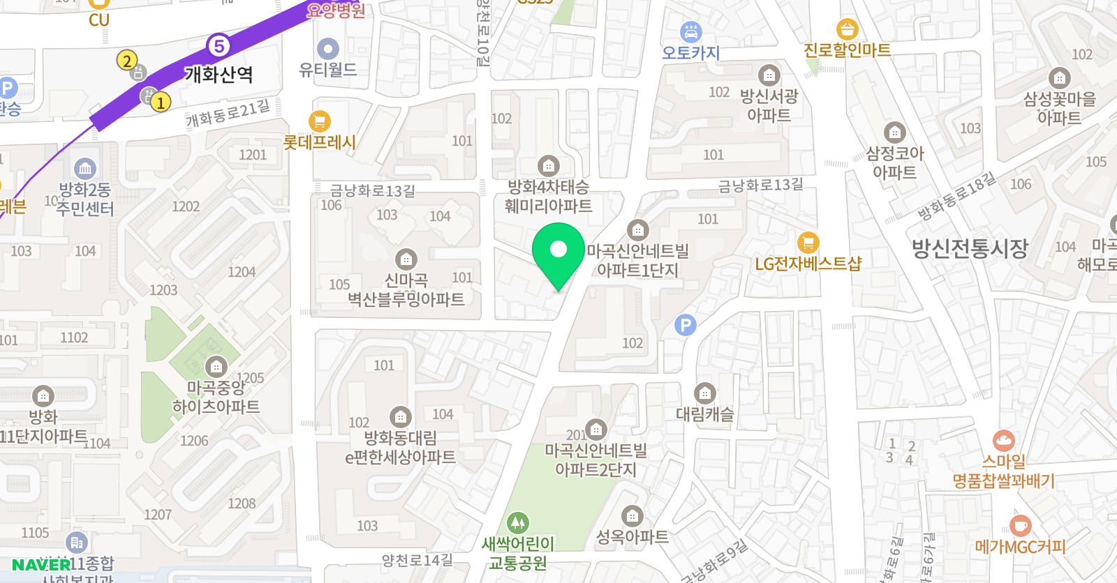 빅토리 태권도 위치