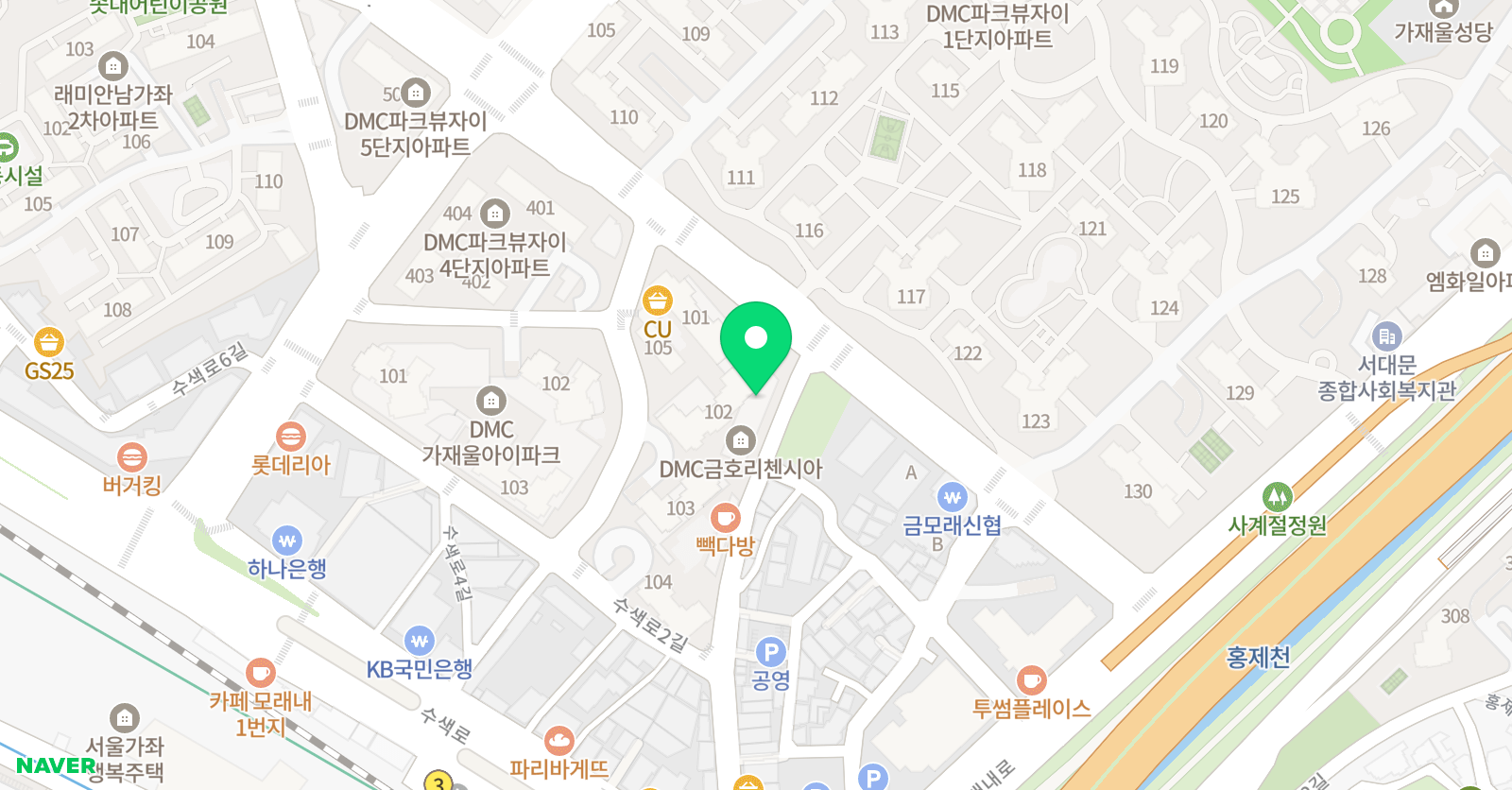 파머스 영어 가재울캠퍼스 위치