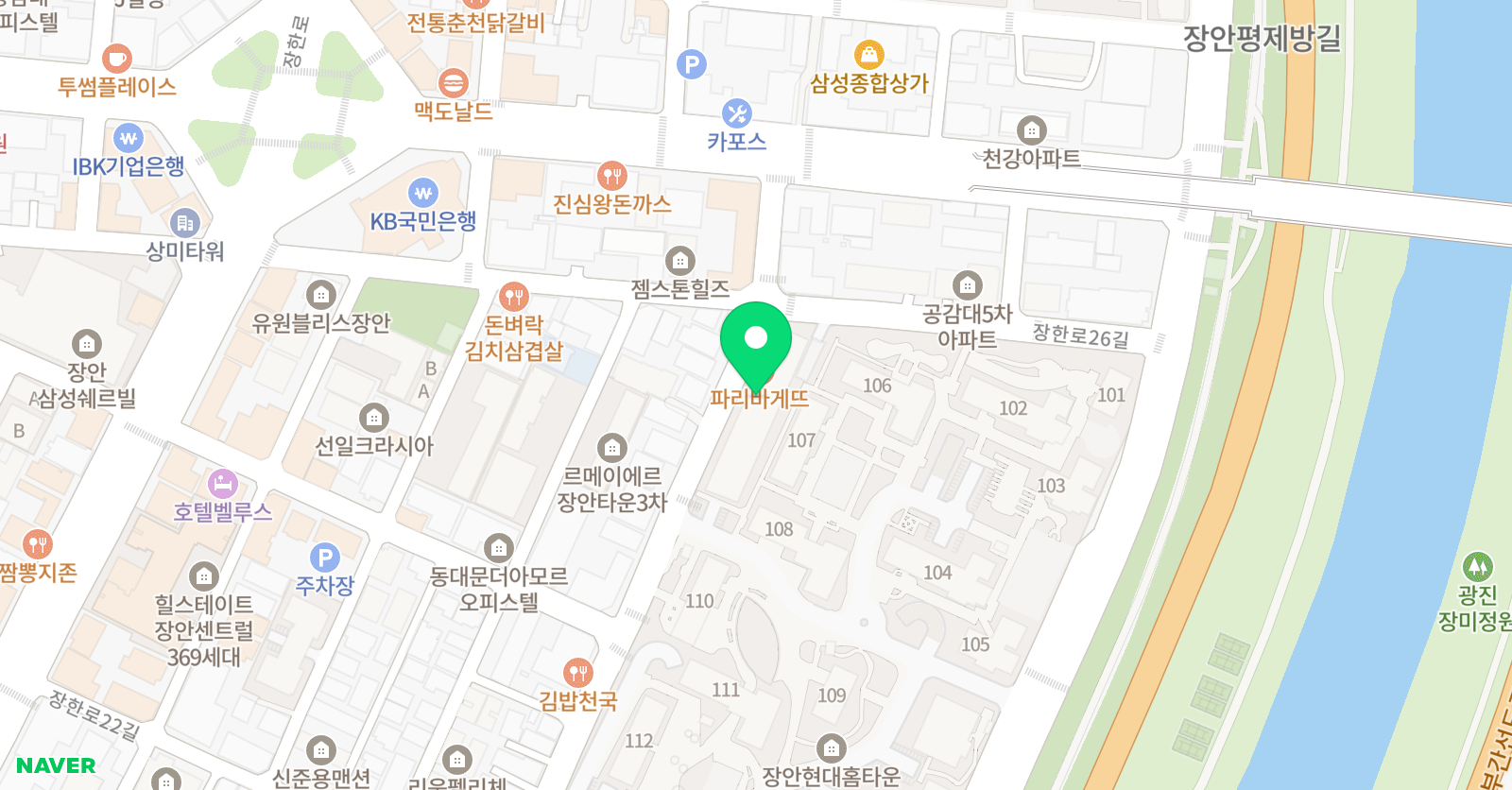 홍익바다 미술학원 위치