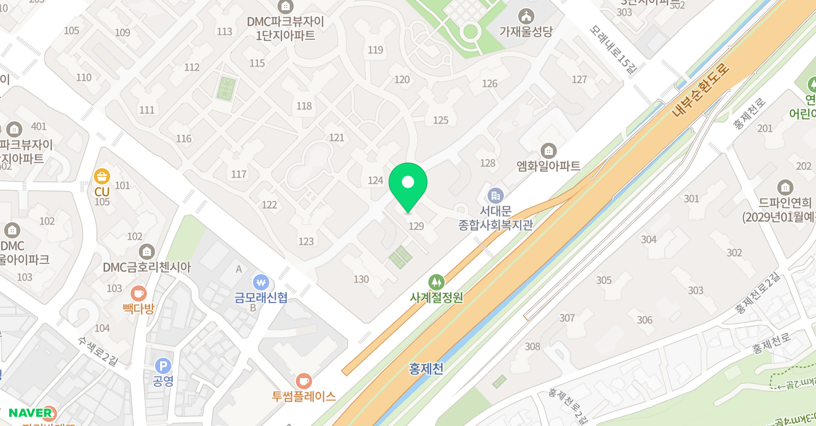 재능 스스로교실 서대문파크뷰2호점 위치