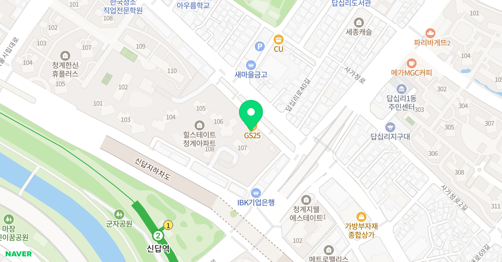 피카딜리 미술 위치
