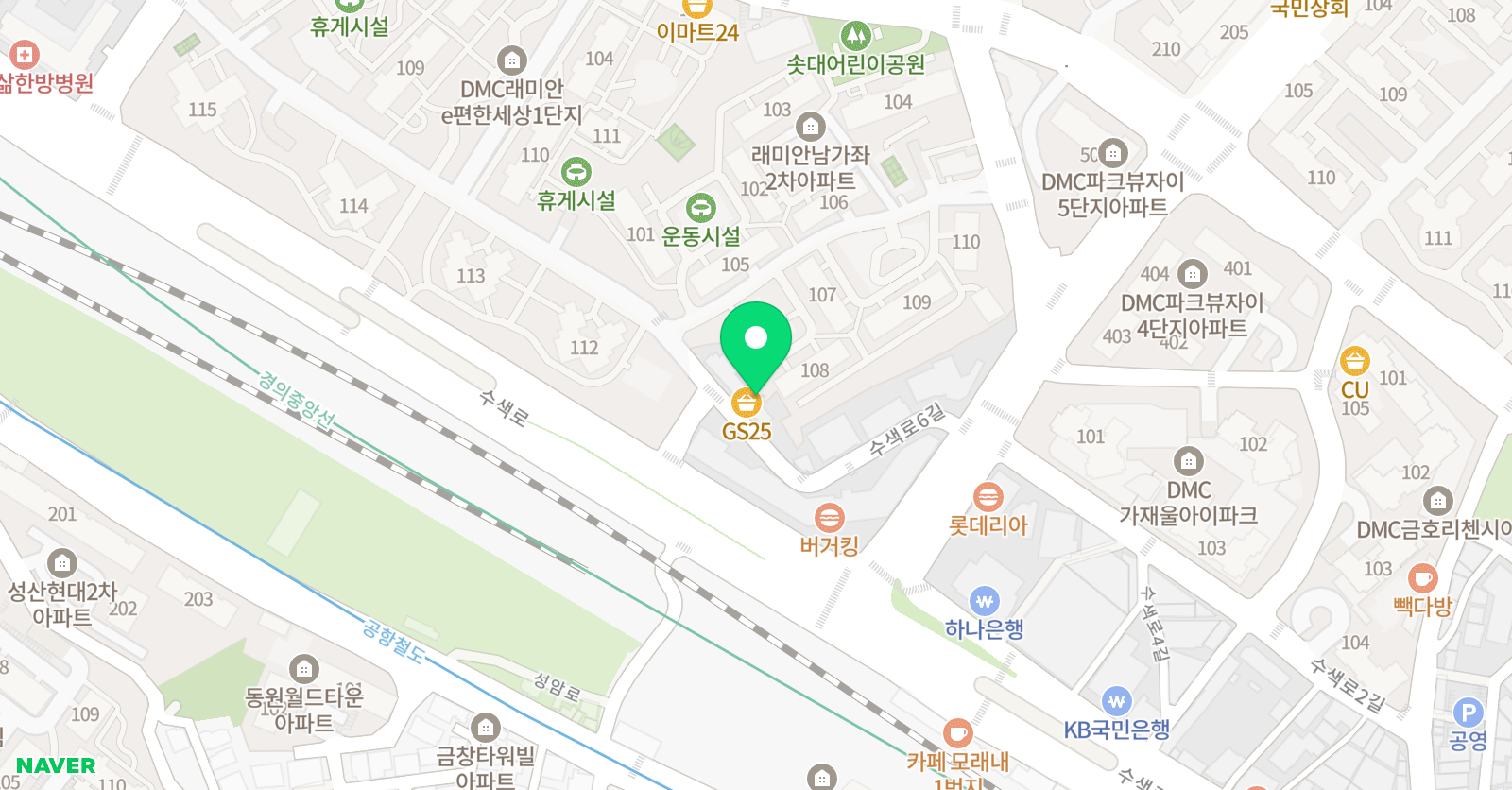 솟을무용전문학원 위치