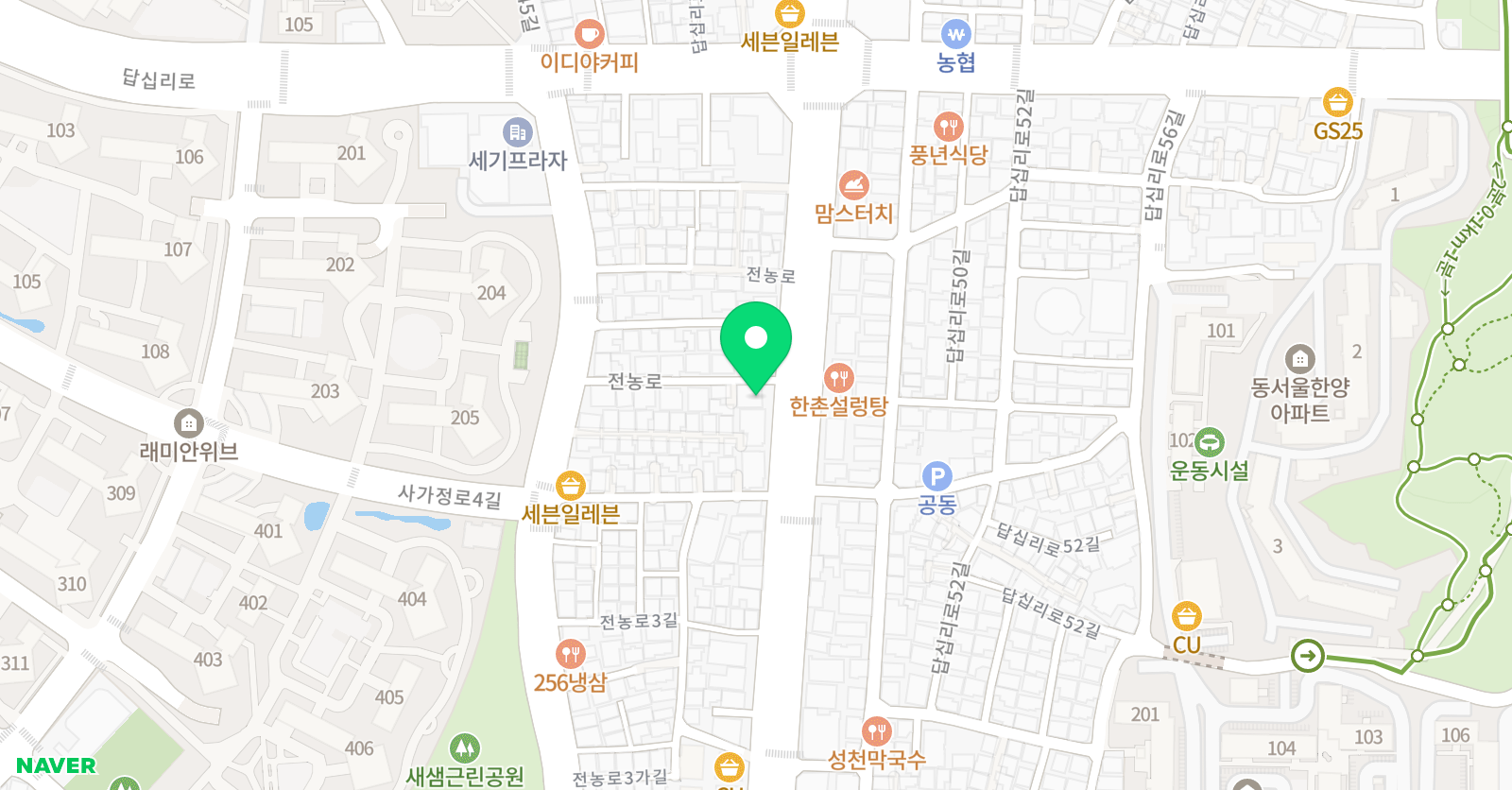 닥스 어학원 동대문캠퍼스 위치