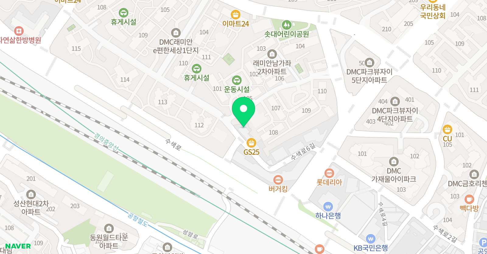 유니팝 미술 가재울센터 위치