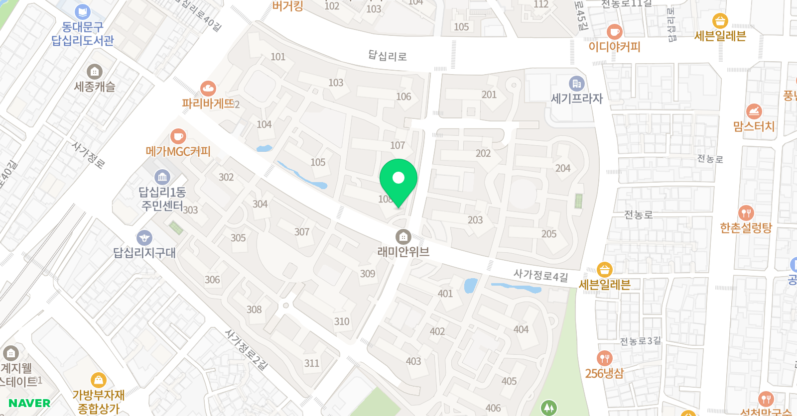 포텐잉글리시 위치