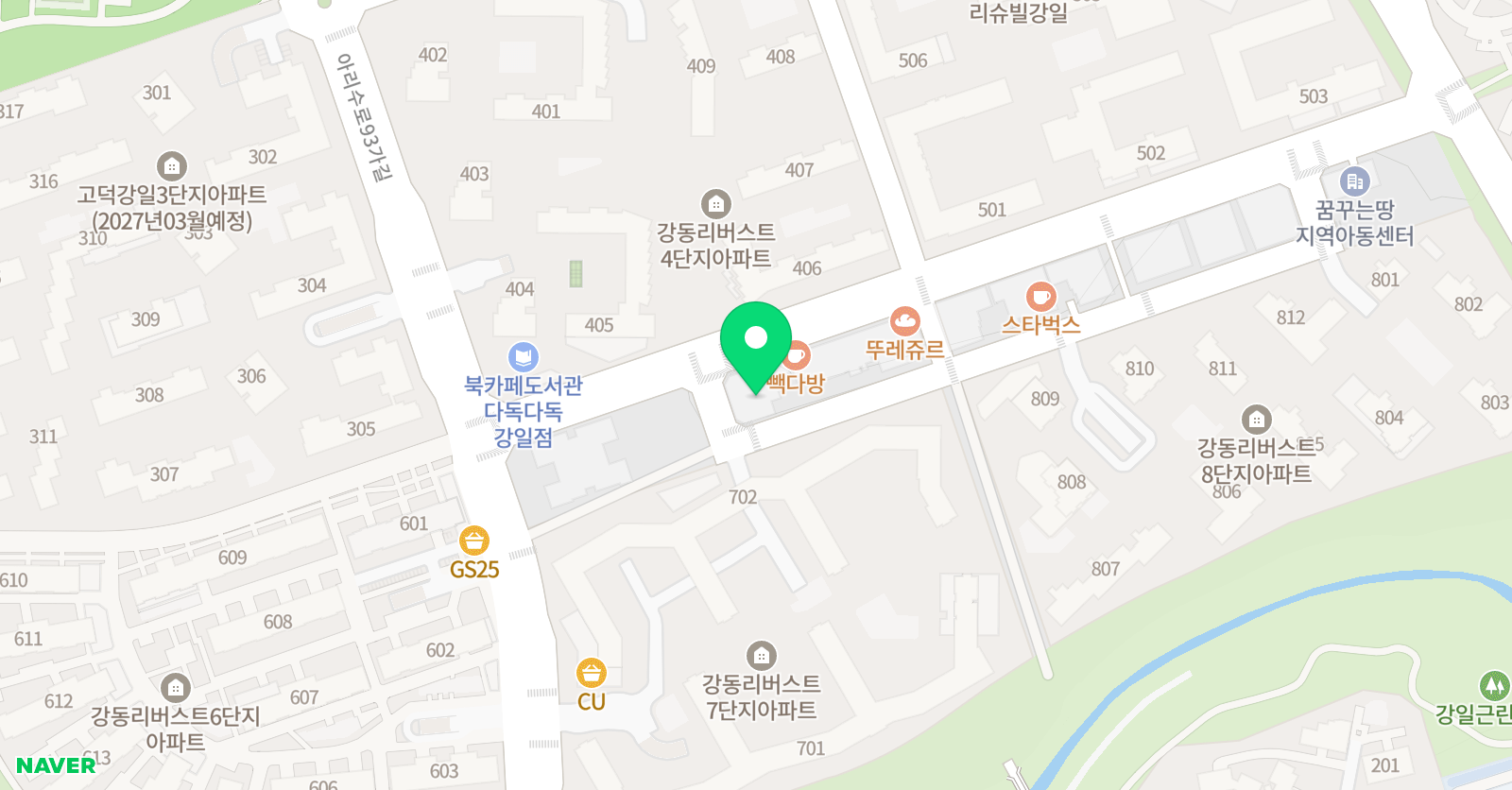 듀아트 미술 위치