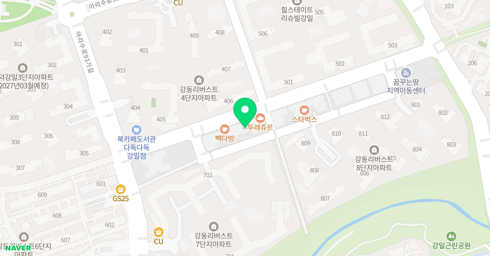 팔레트안 미술학원 위치