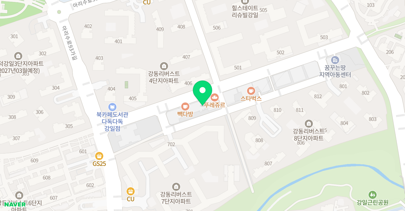 JJ 영어수학 위치