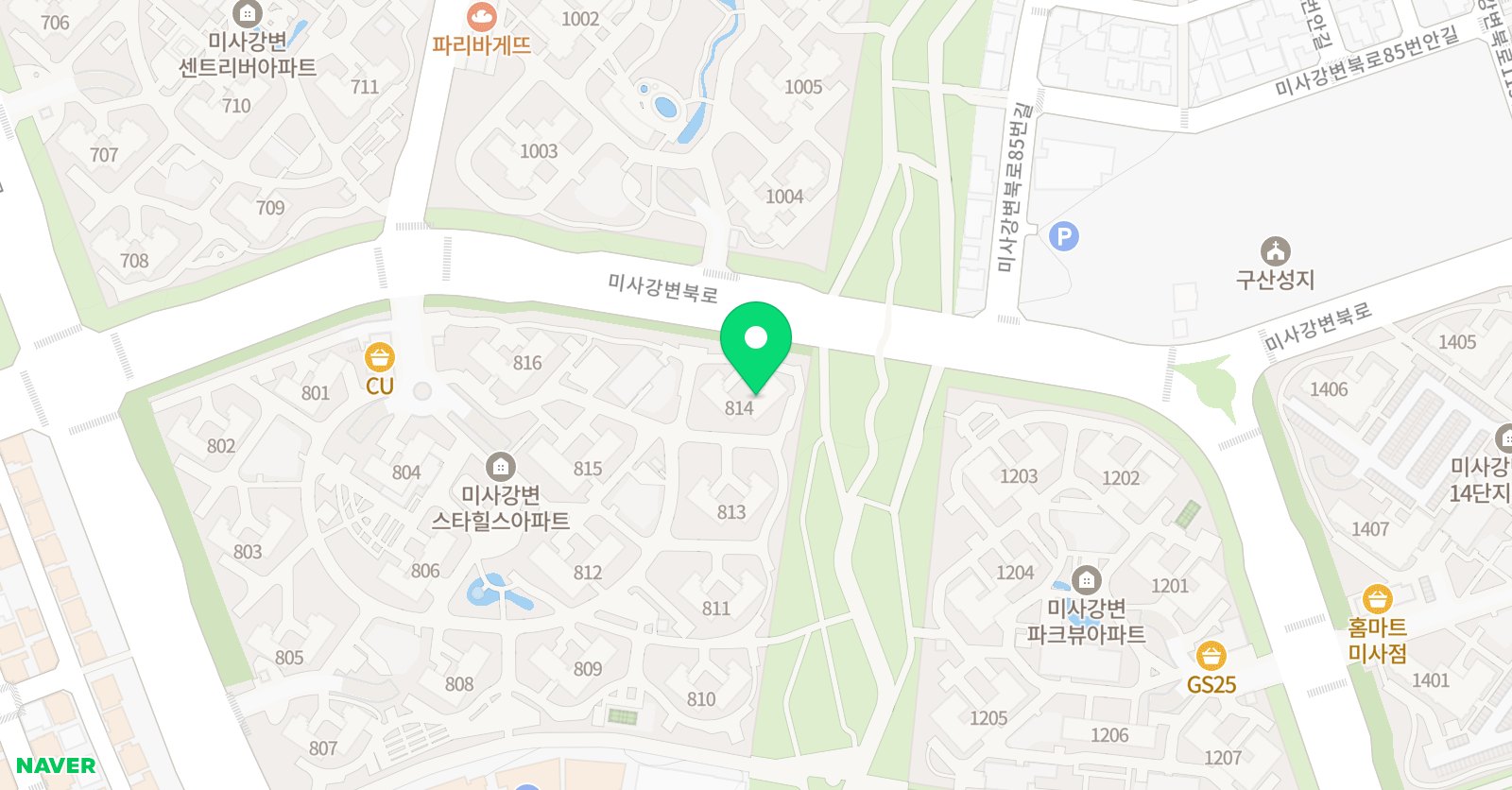 셀파우등생교실 하남미사8교실 위치
