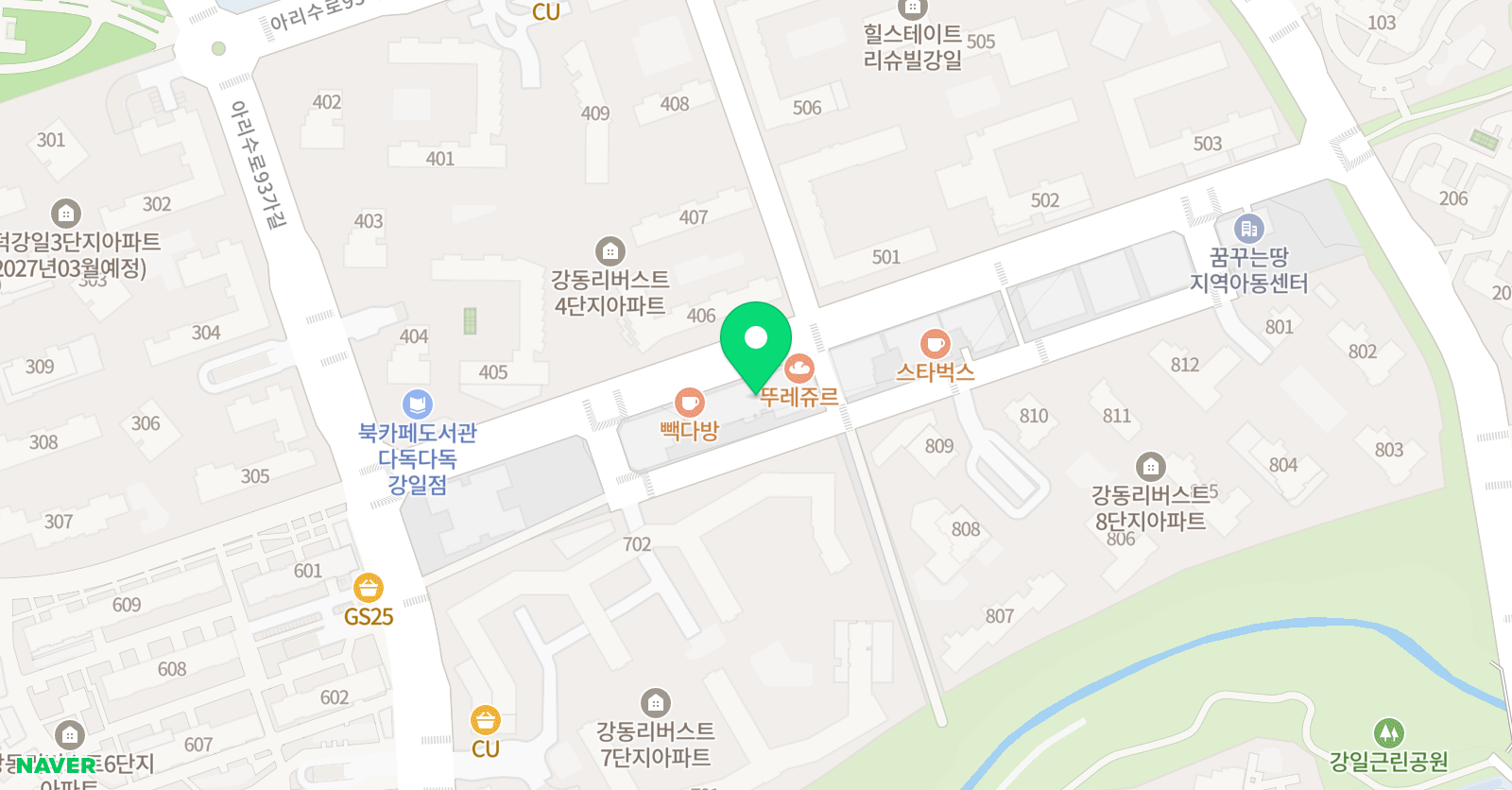 짱키드 짐 위치