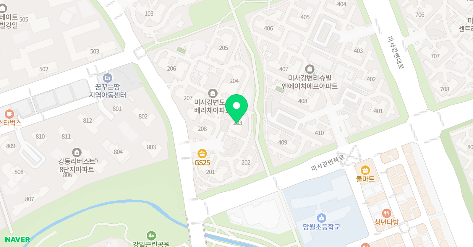셀파우등생교실 베라체교실 위치