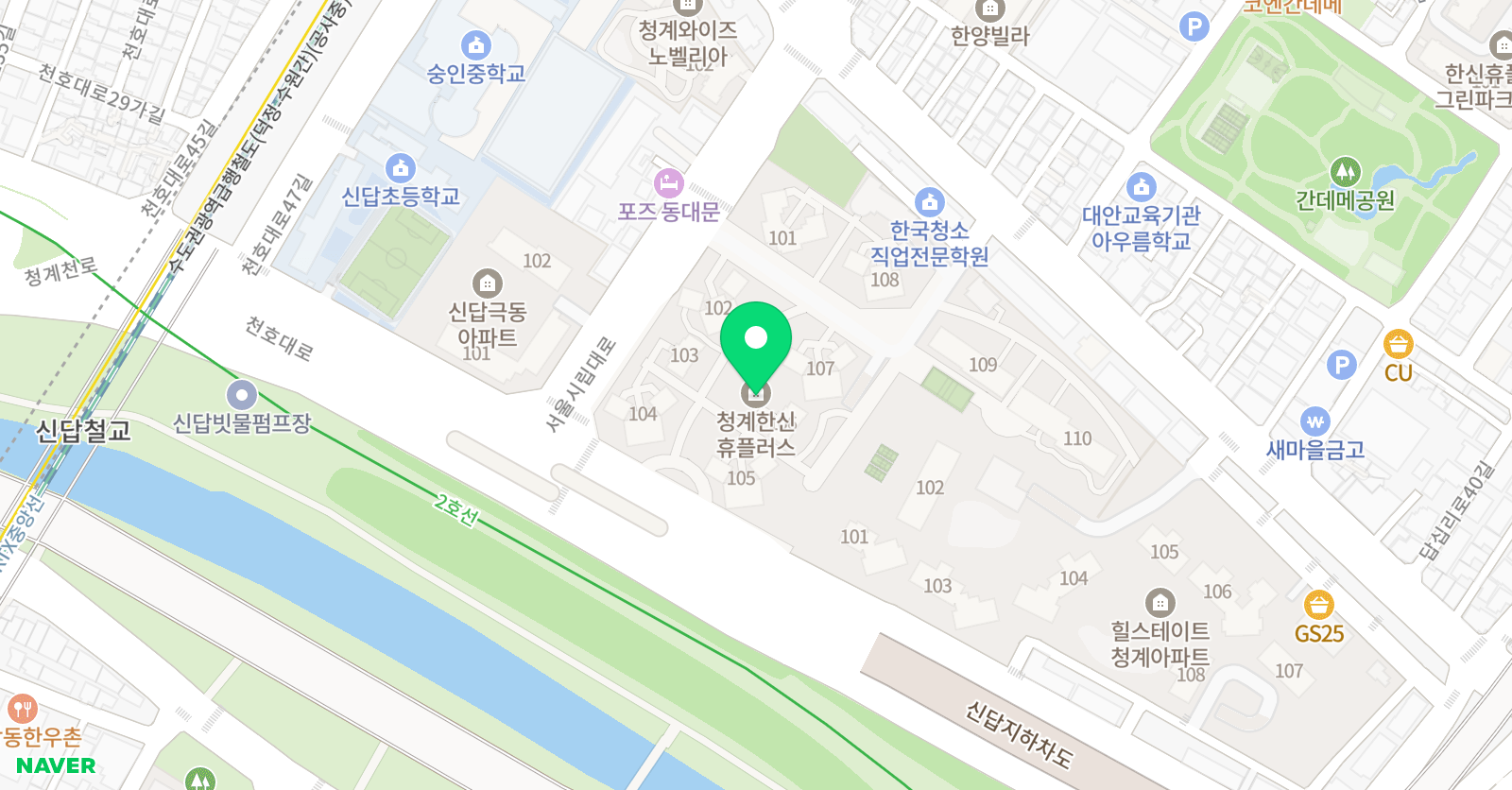 북트리독서논술공부방 위치